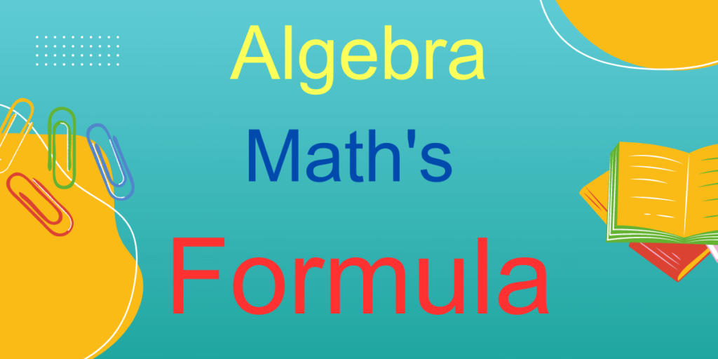 formula for algebra